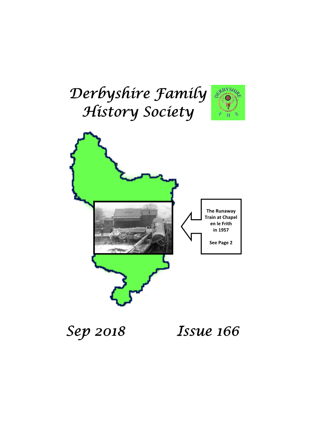 Derbyshire Family History Society Sep 2018 Issue