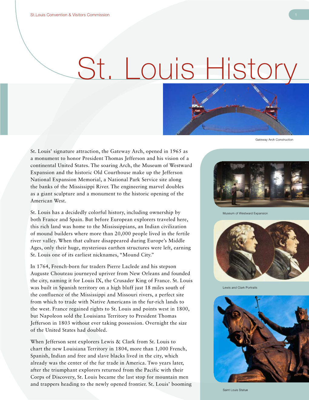 St. Louis History