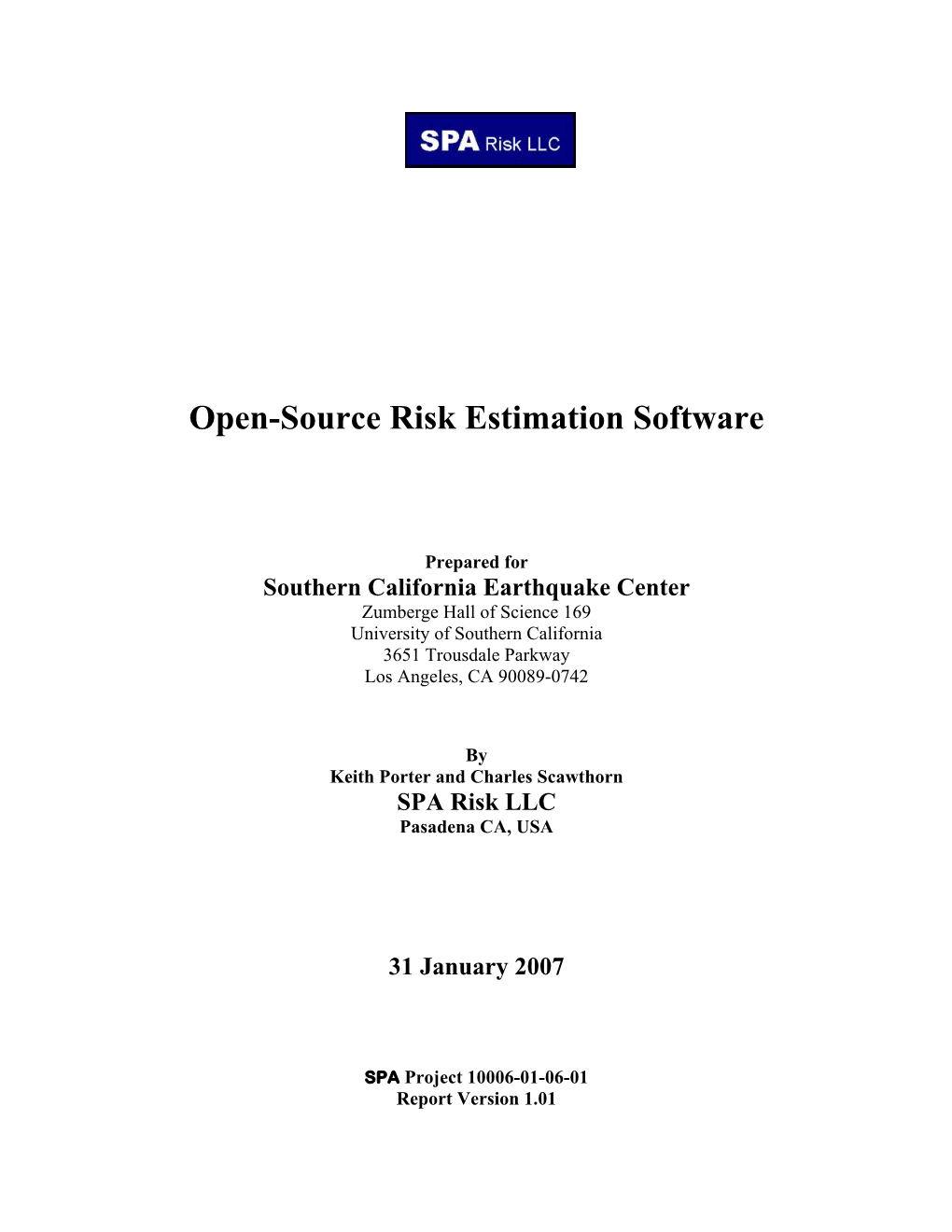 Open-Source Risk Estimation Software