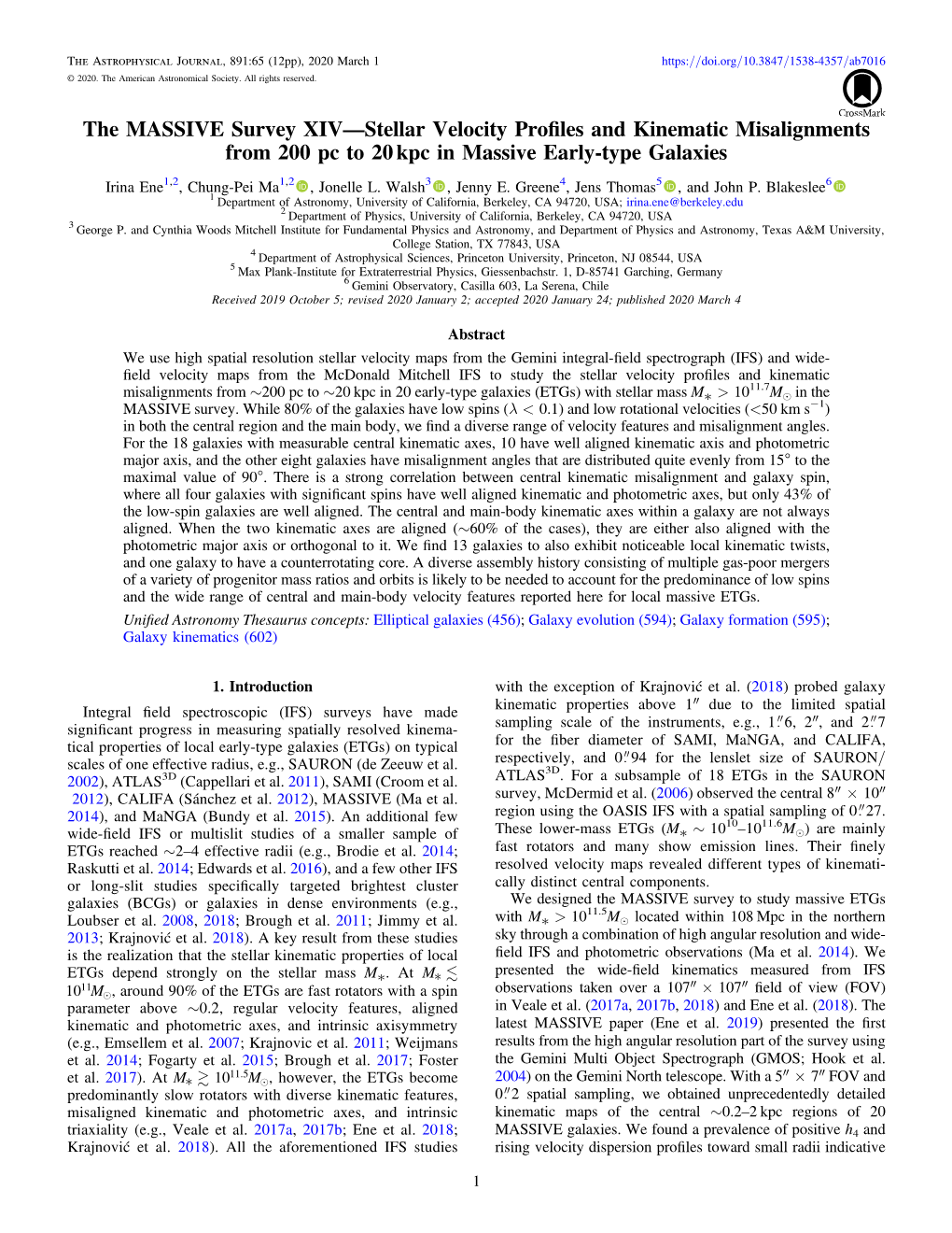 The MASSIVE Survey XIV—Stellar Velocity Profiles and Kinematic