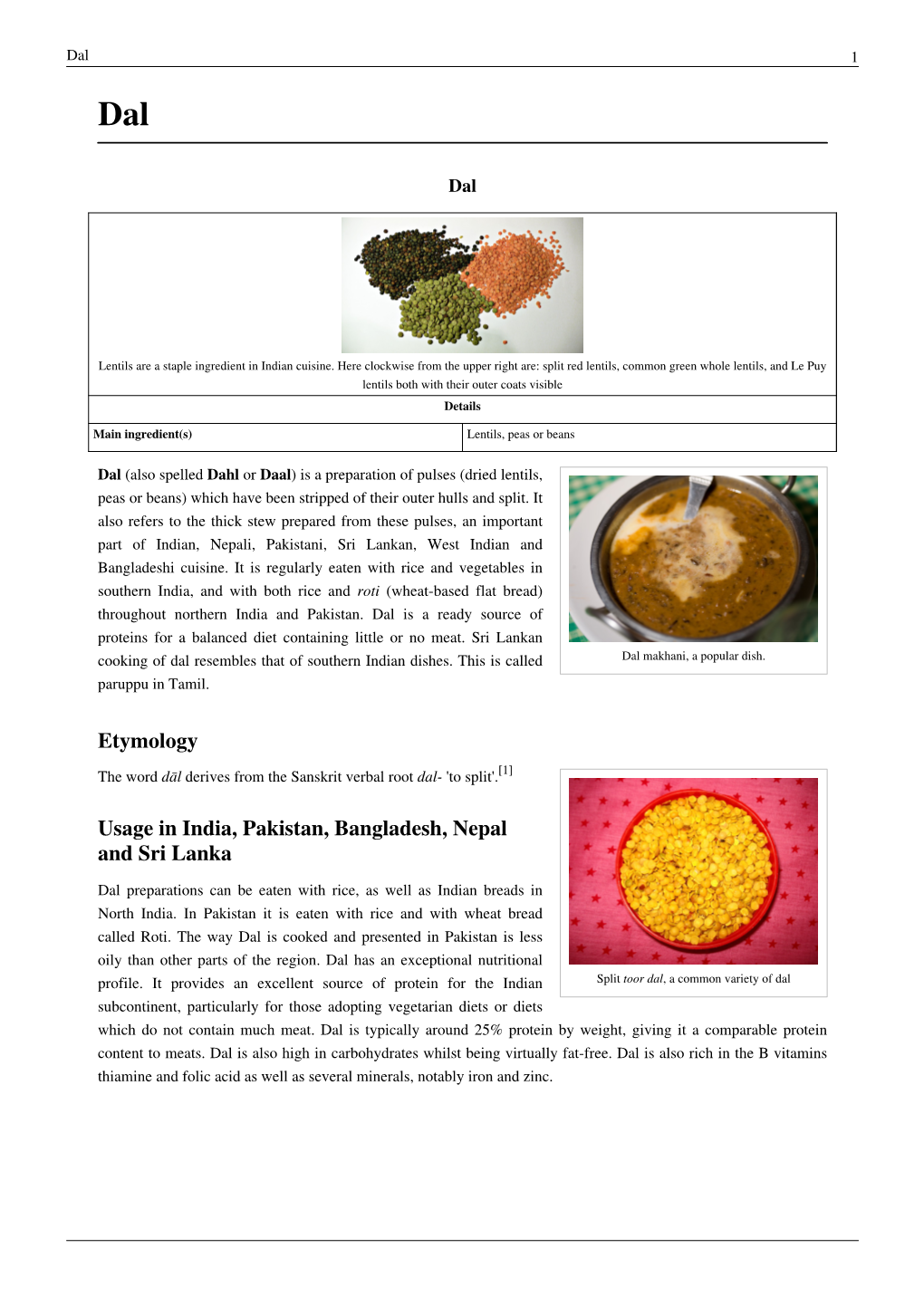 Etymology Usage in India, Pakistan, Bangladesh, Nepal and Sri Lanka