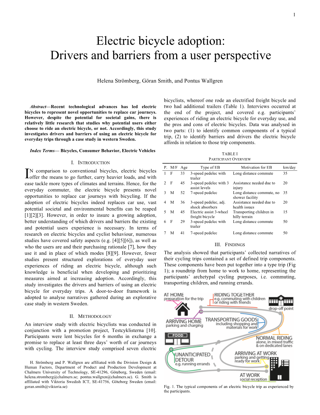 Electric Bicycle Adoption: Drivers and Barriers from a User Perspective