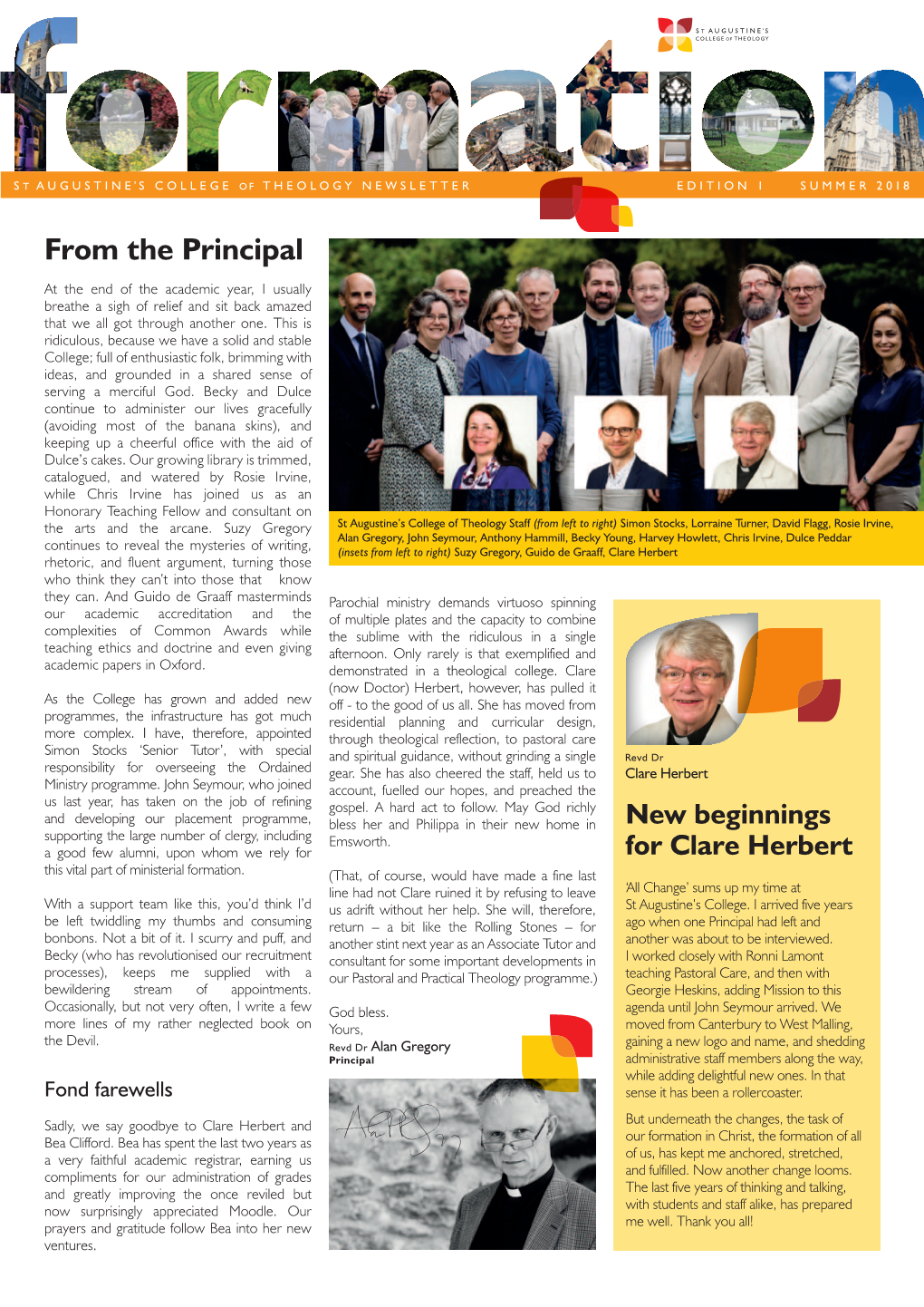 St Augustine's Newsletter A4 4Pp (ALL PAGES) Type LR