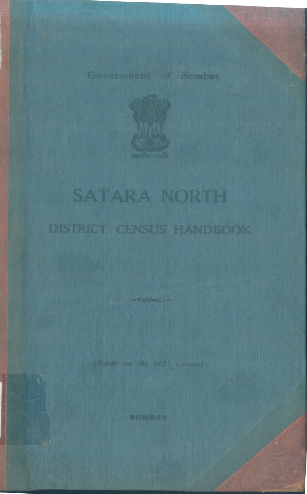 District Census Handbook, Satara