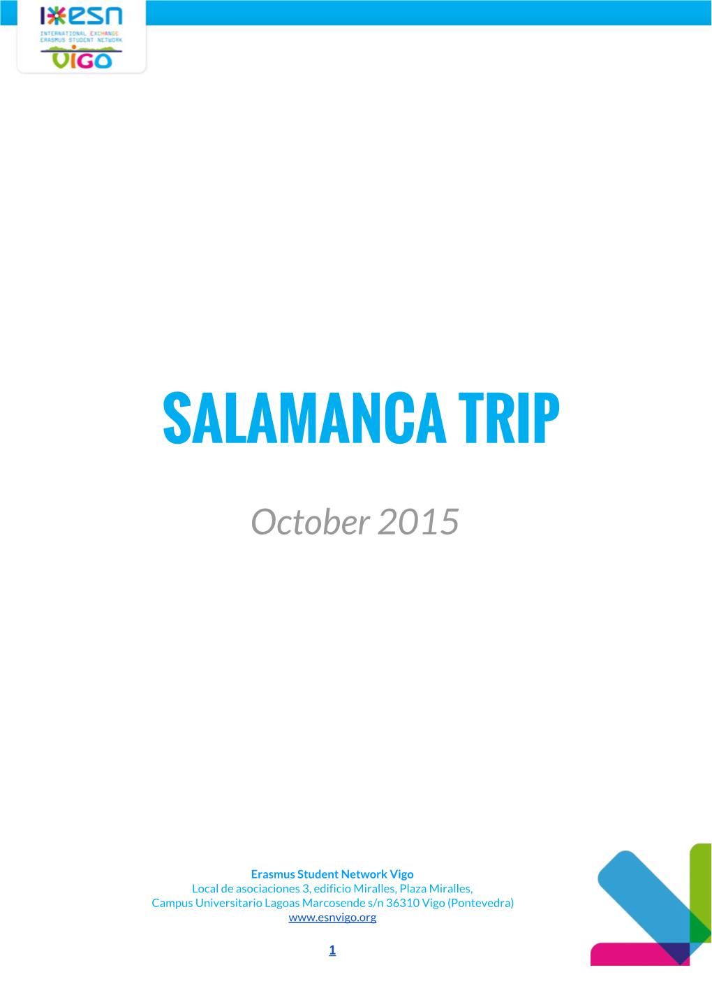 Salamanca Trip