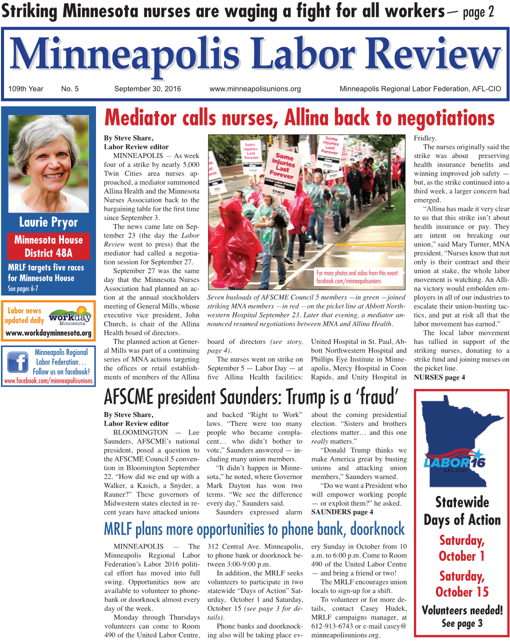 Minneapolis Labor Review