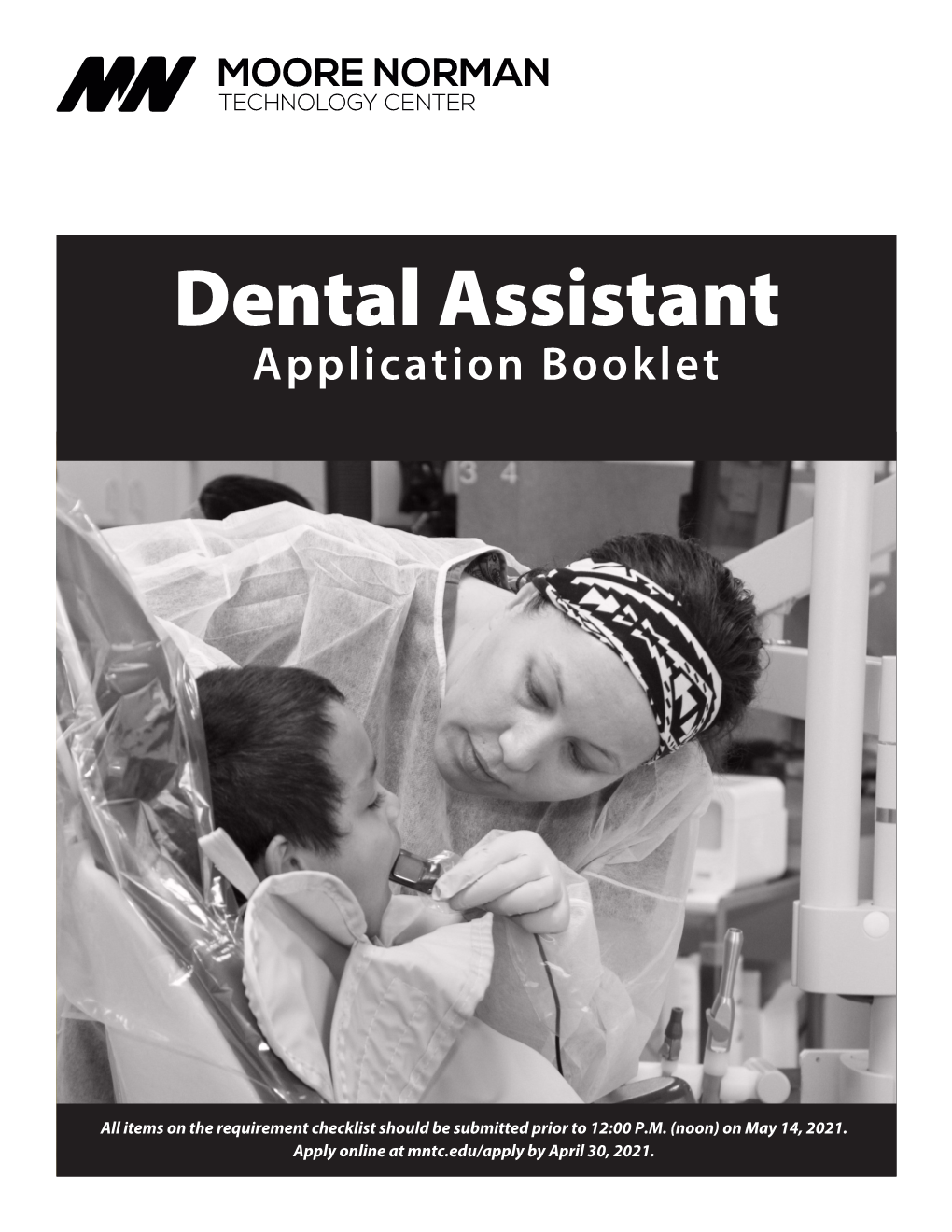 PDF of Dental Assistant Application Booklet