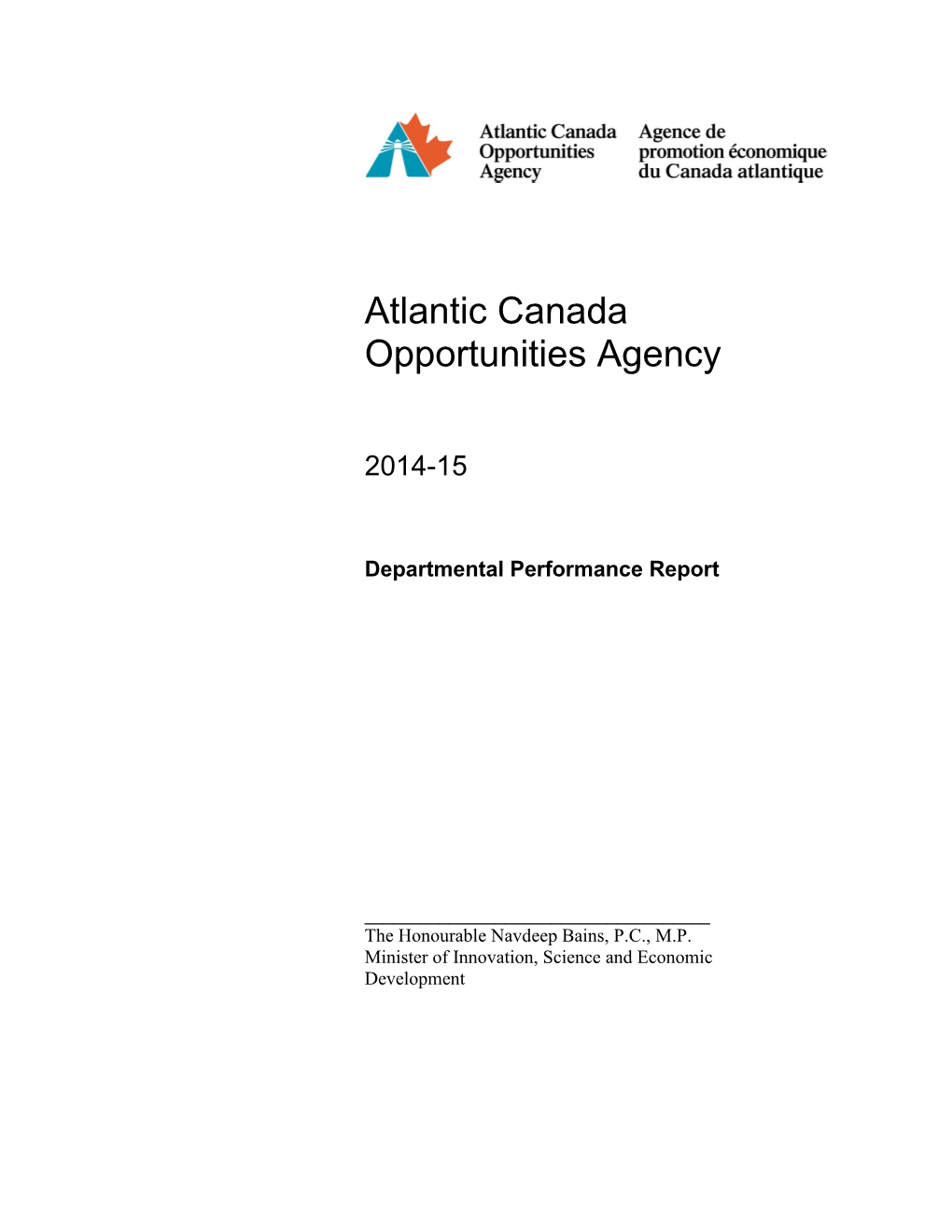 Atlantic Canada Opportunities Agency