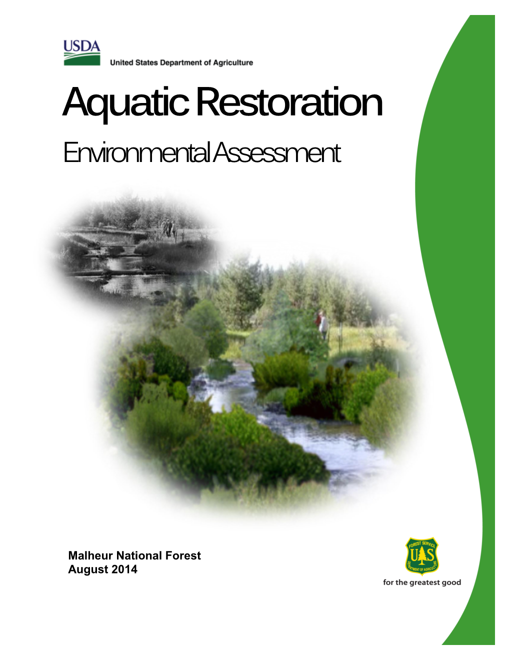Aquatic Restoration Environmental Assessment
