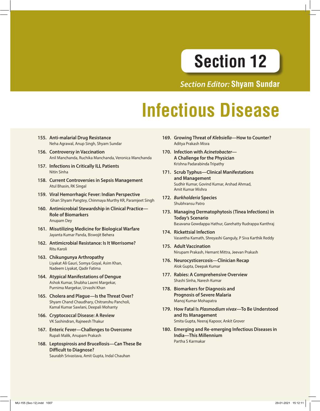 Infectious Disease