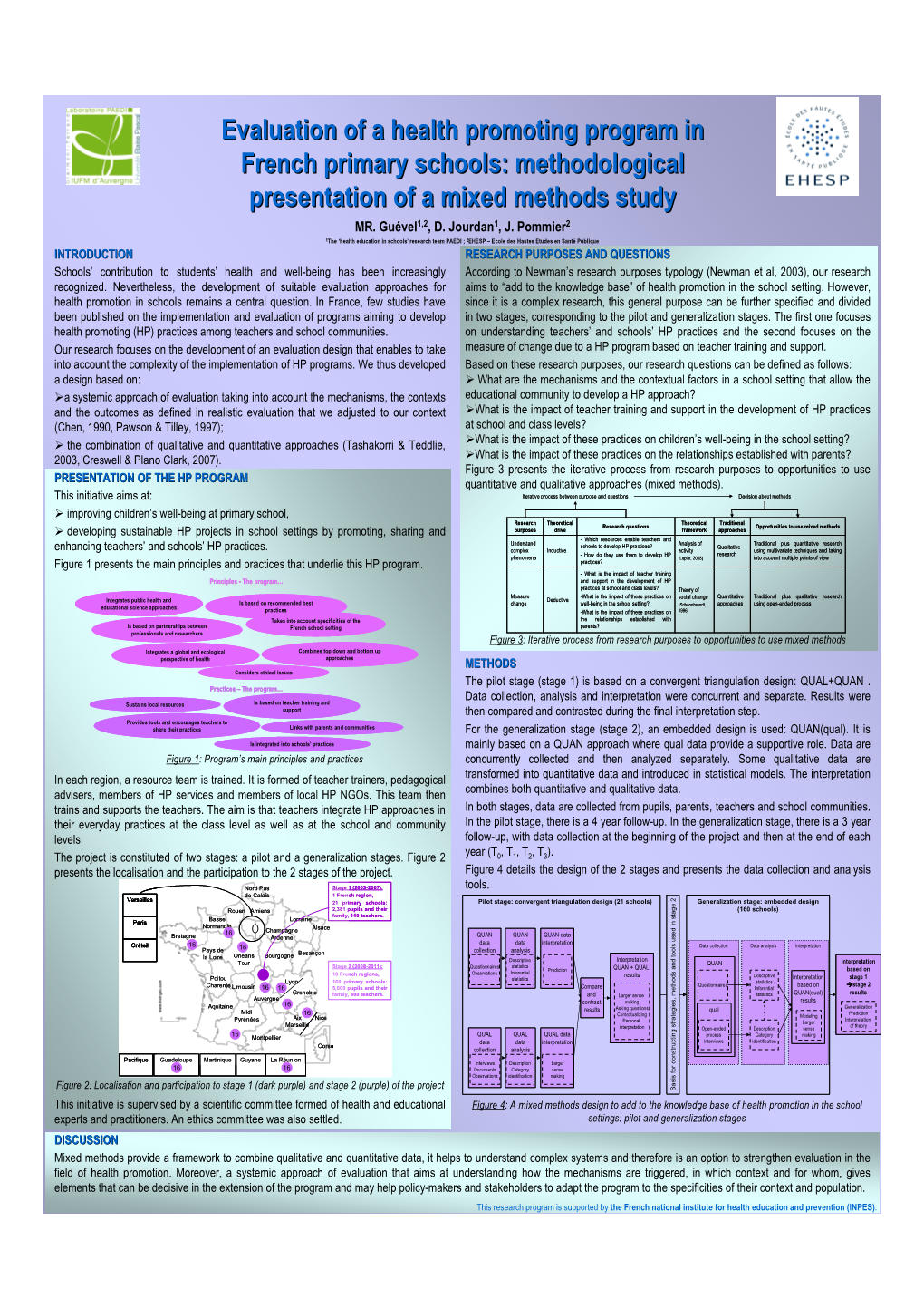 Methodological Presentation of a Mixed Methods Study MR