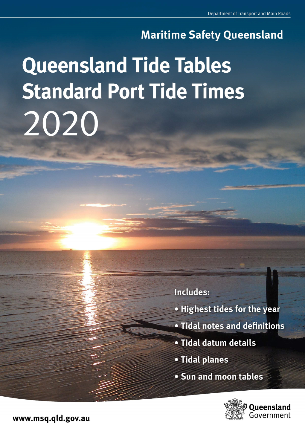 2020 Queensland Tide Tables