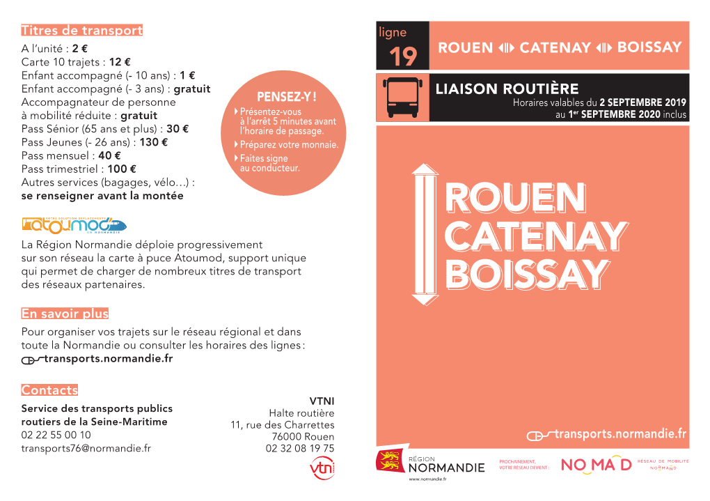 Rouen Catenay Boissay