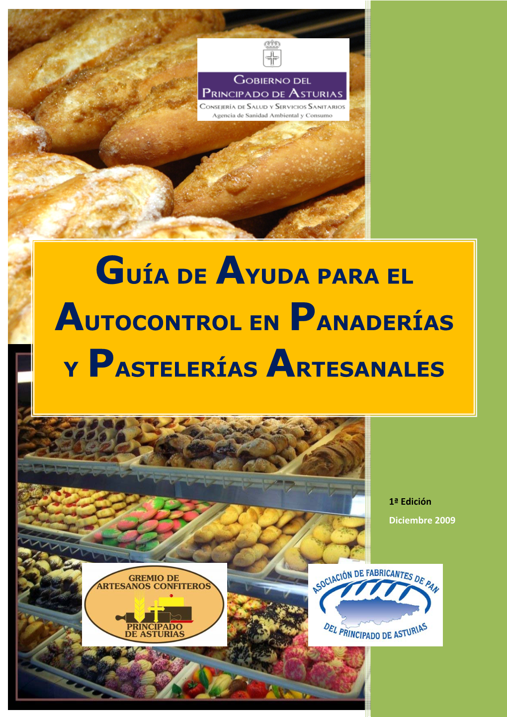 Guía De Ayuda Para El Autocontrol En Panaderías Y Pastelerías Artesanales