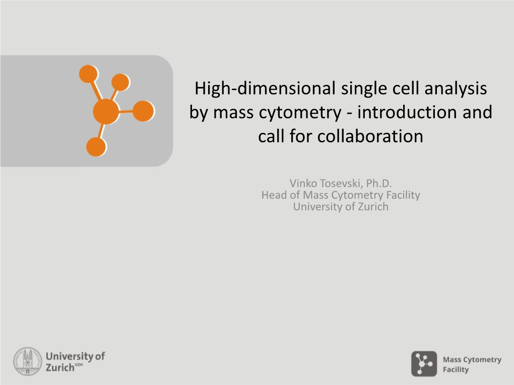 Making Mass Cytometry Work Lessons Learned from Establishing a Shared