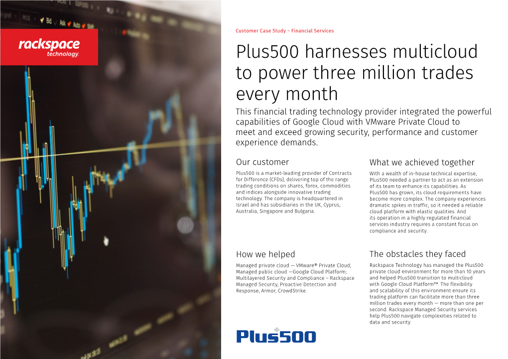Plus500 Harnesses Multicloud to Power Three Million Trades Every