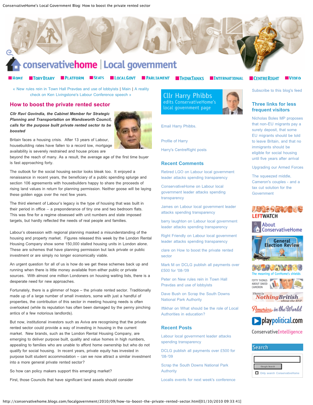 Conservativehome's Local Government Blog: How to Boost the Private Rented Sector