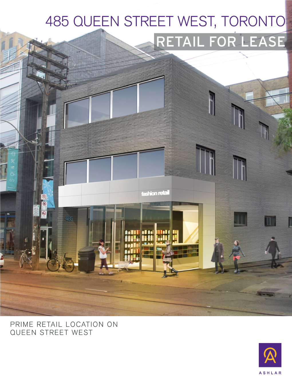 485 Queen Street West, Toronto Retail for Lease