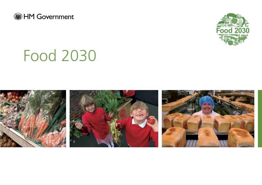 DEFRA Food 2030