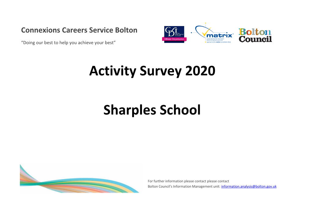 Activity Survey 2020 Sharples School