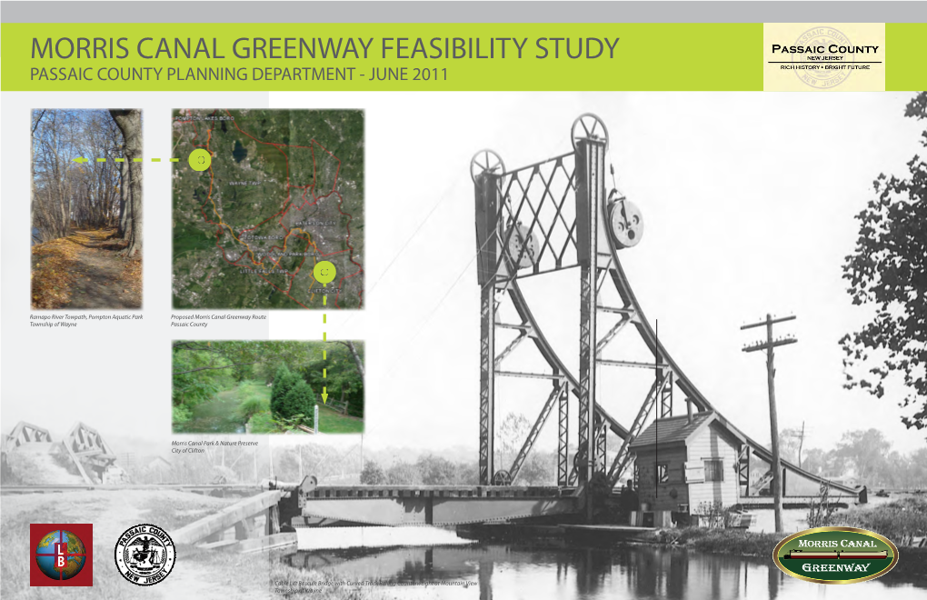Morris Canal Greenway Feasibility Study Passaic County Planning Department - June 2011