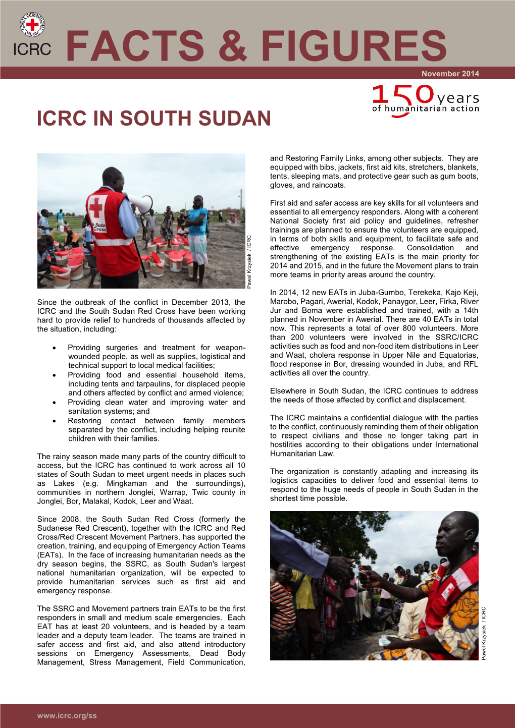 Icrc in South Sudan