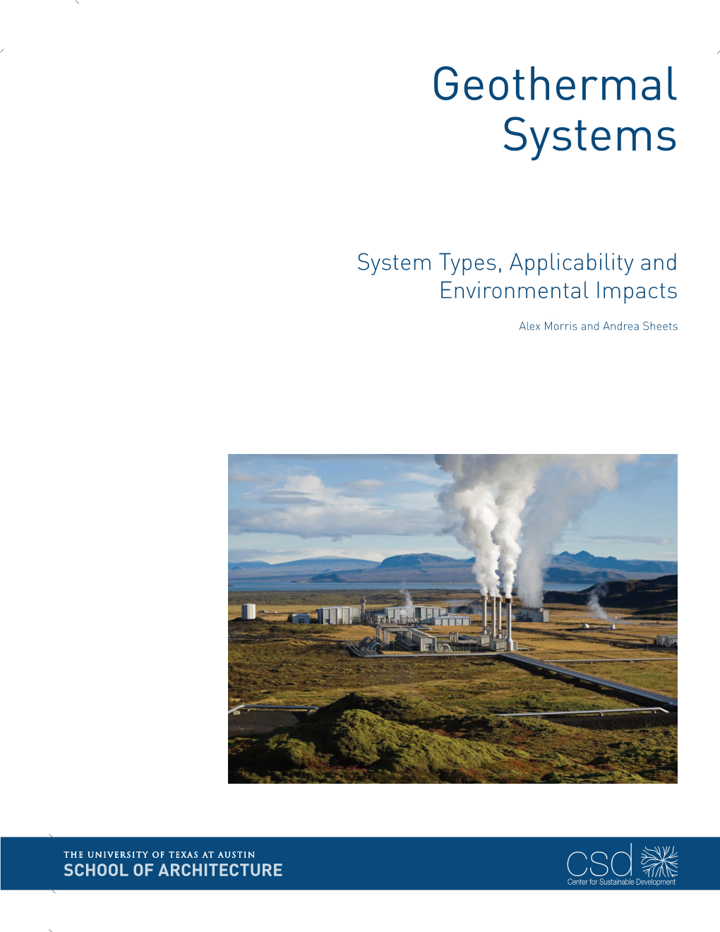 Geothermal Systems