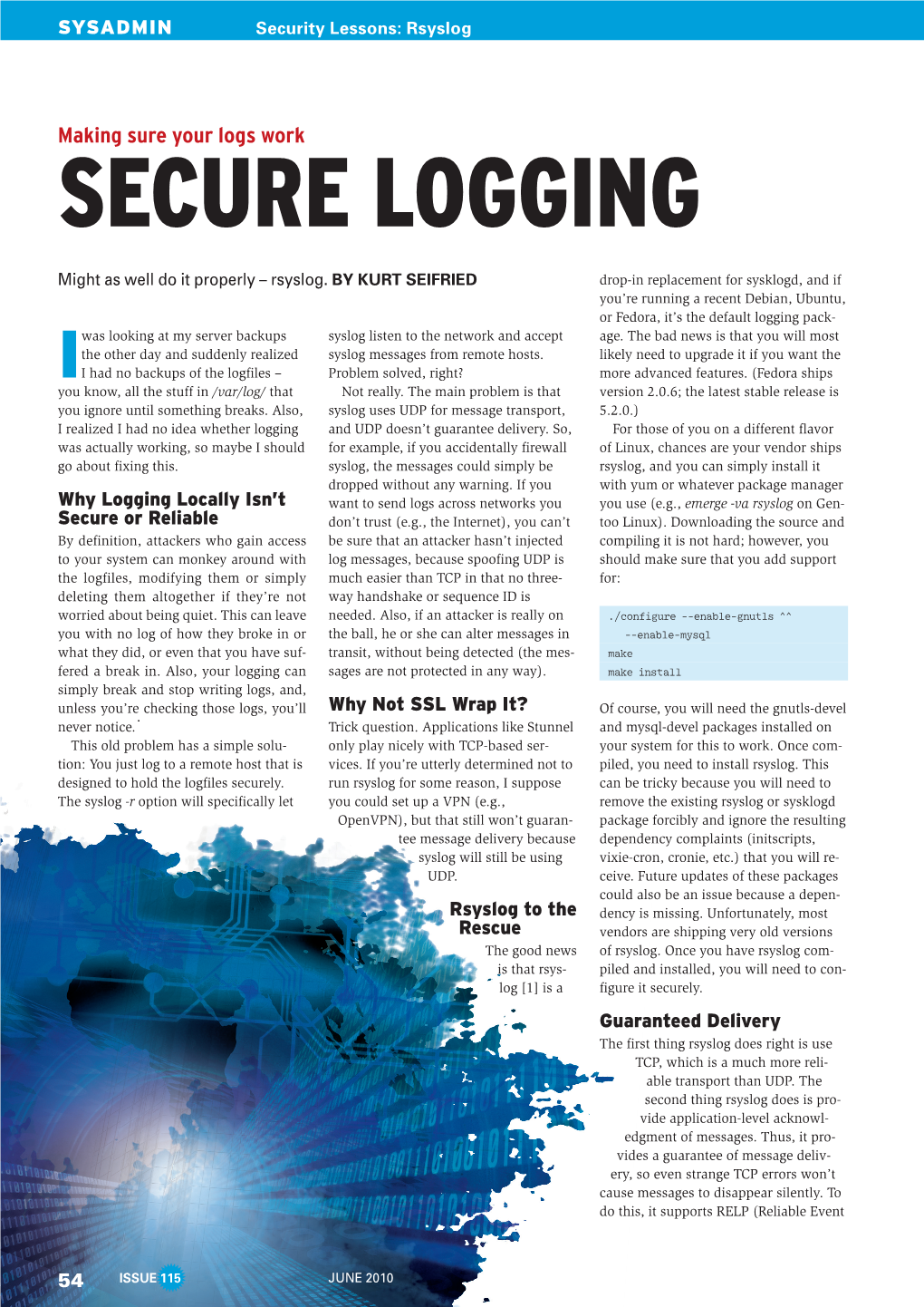 Secure Logging