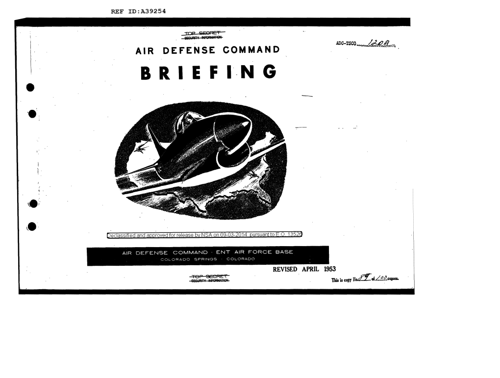 Air Defense Command Briefing