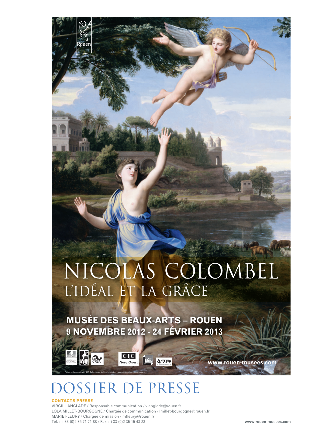 Nicolas Colombel L’Idéal Et La Grâce