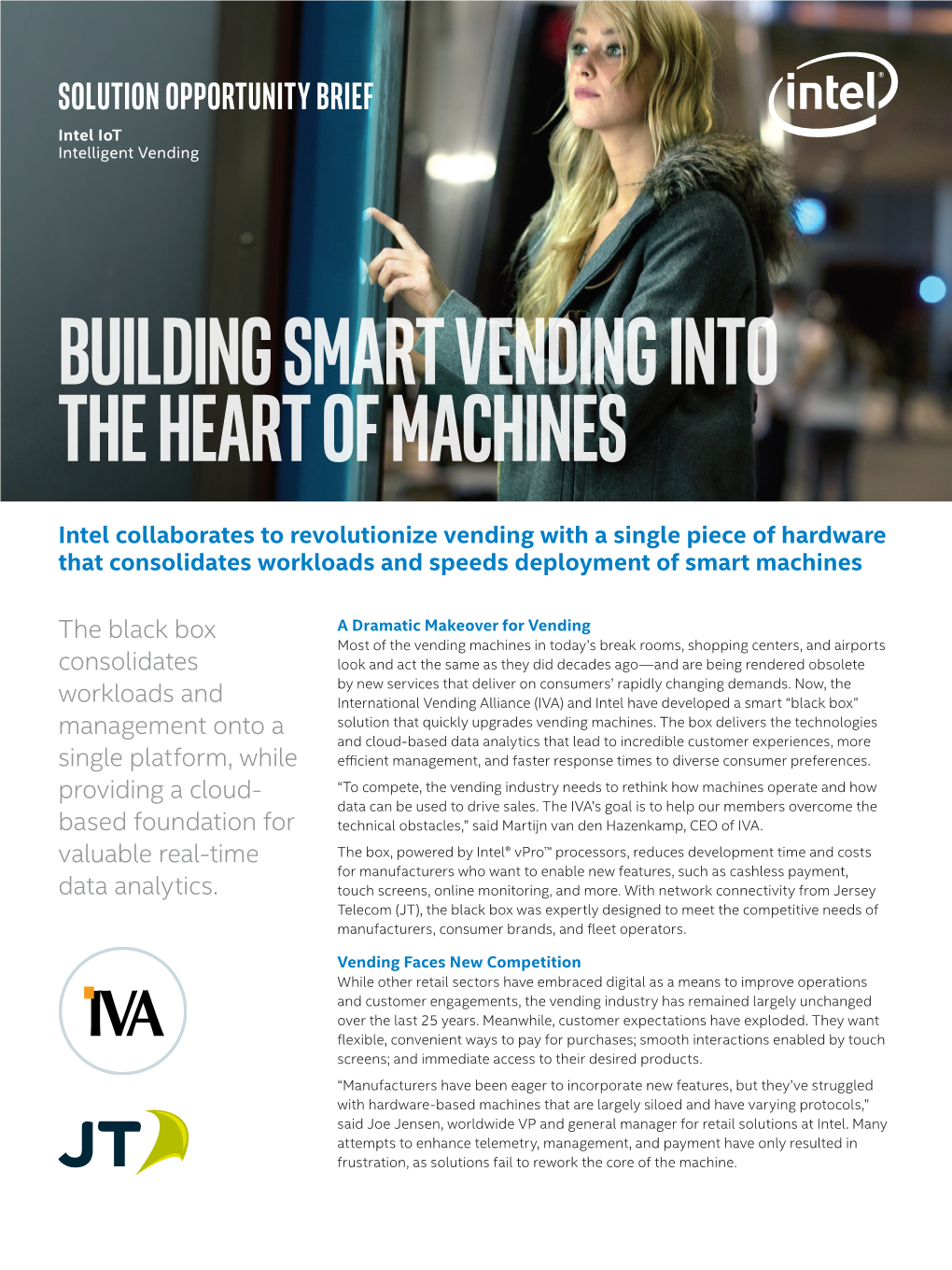 IVA and Intel | Building Smart Vending Machines