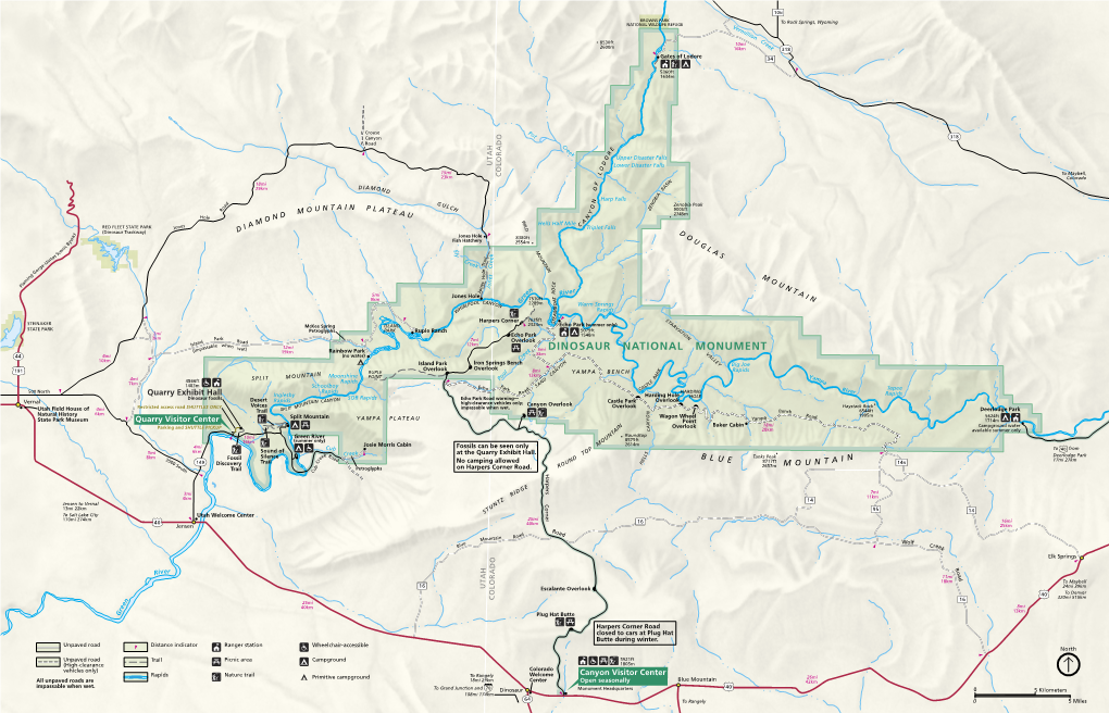 Dinosaur-National-Monument-Map.Pdf