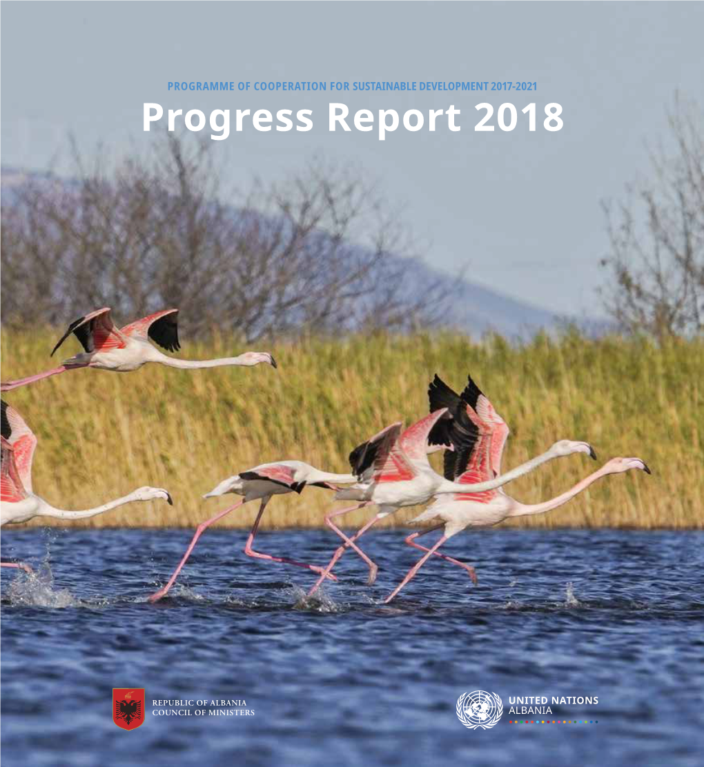 Progress Report 2018 PROGRAMME of COOPERATION for SUSTAINABLE DEVELOPMENT 2017-2021 Progress Report 2018