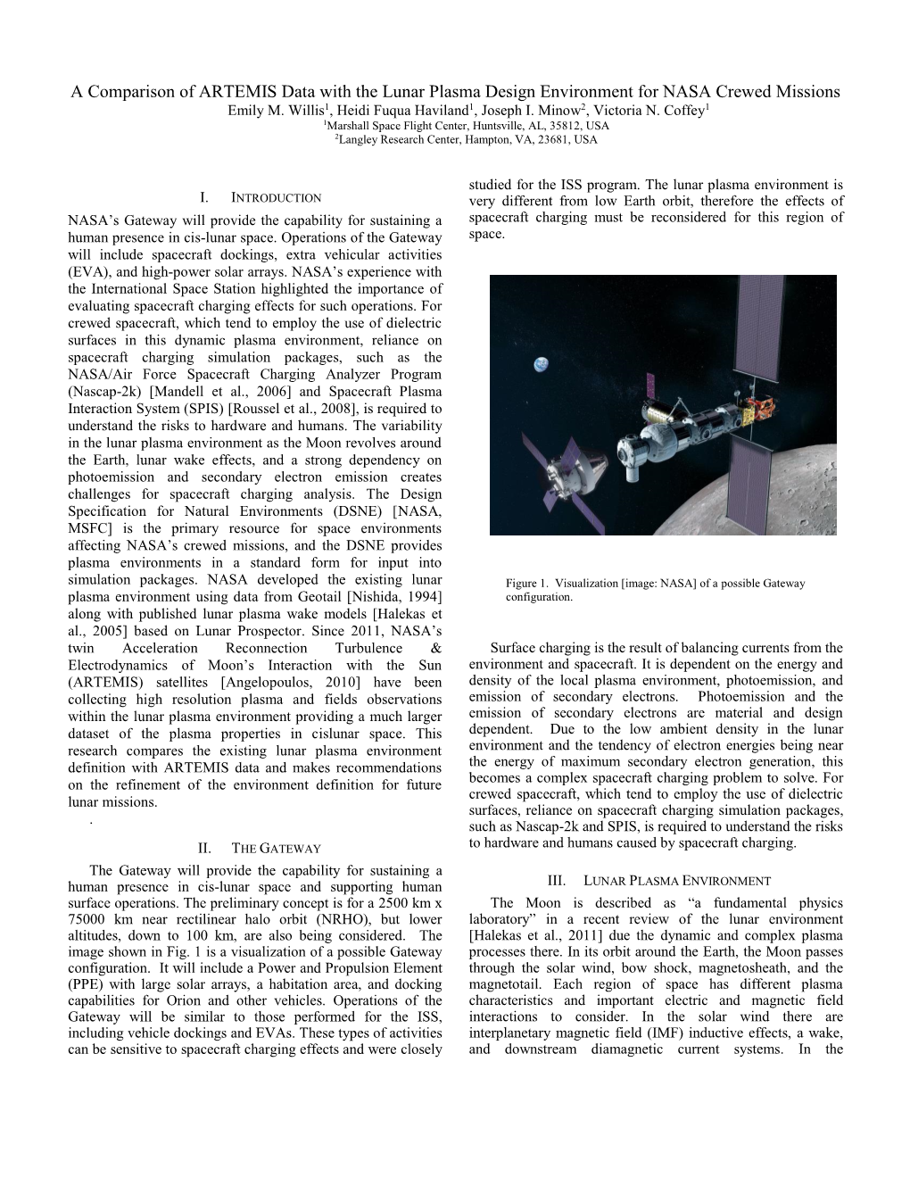 A Comparison of ARTEMIS Data with the Lunar Plasma Design Environment for NASA Crewed Missions Emily M