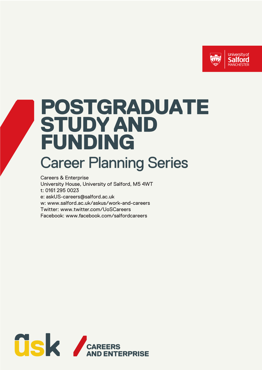 Postgraduate Study and Funding