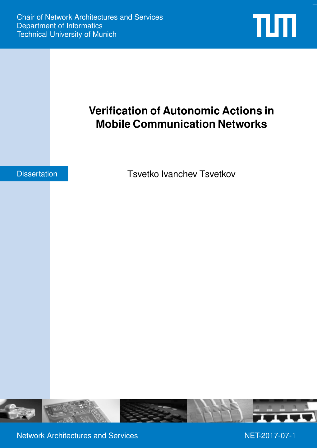 Verification of Autonomic Actions in Mobile Communication Networks