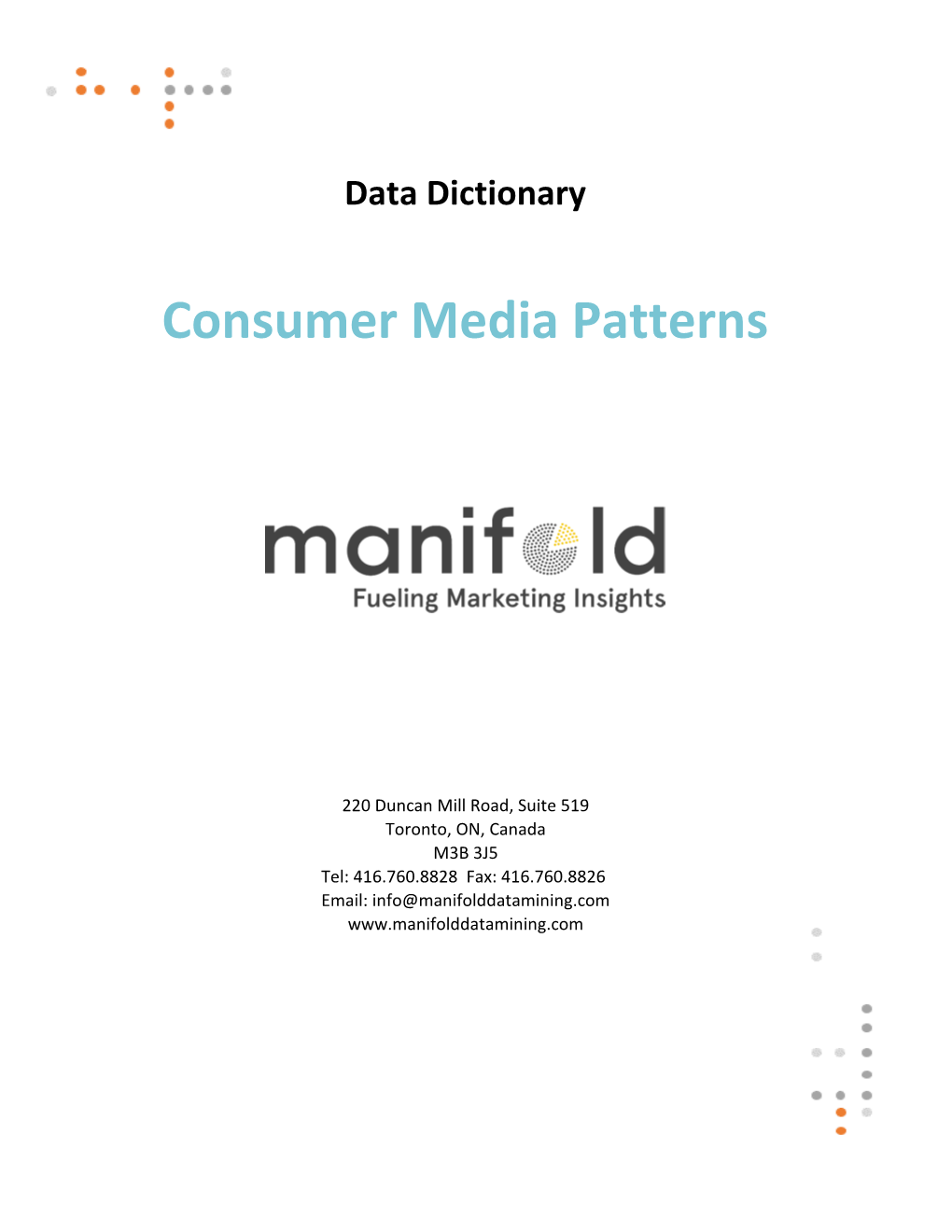 Consumer Media Patterns