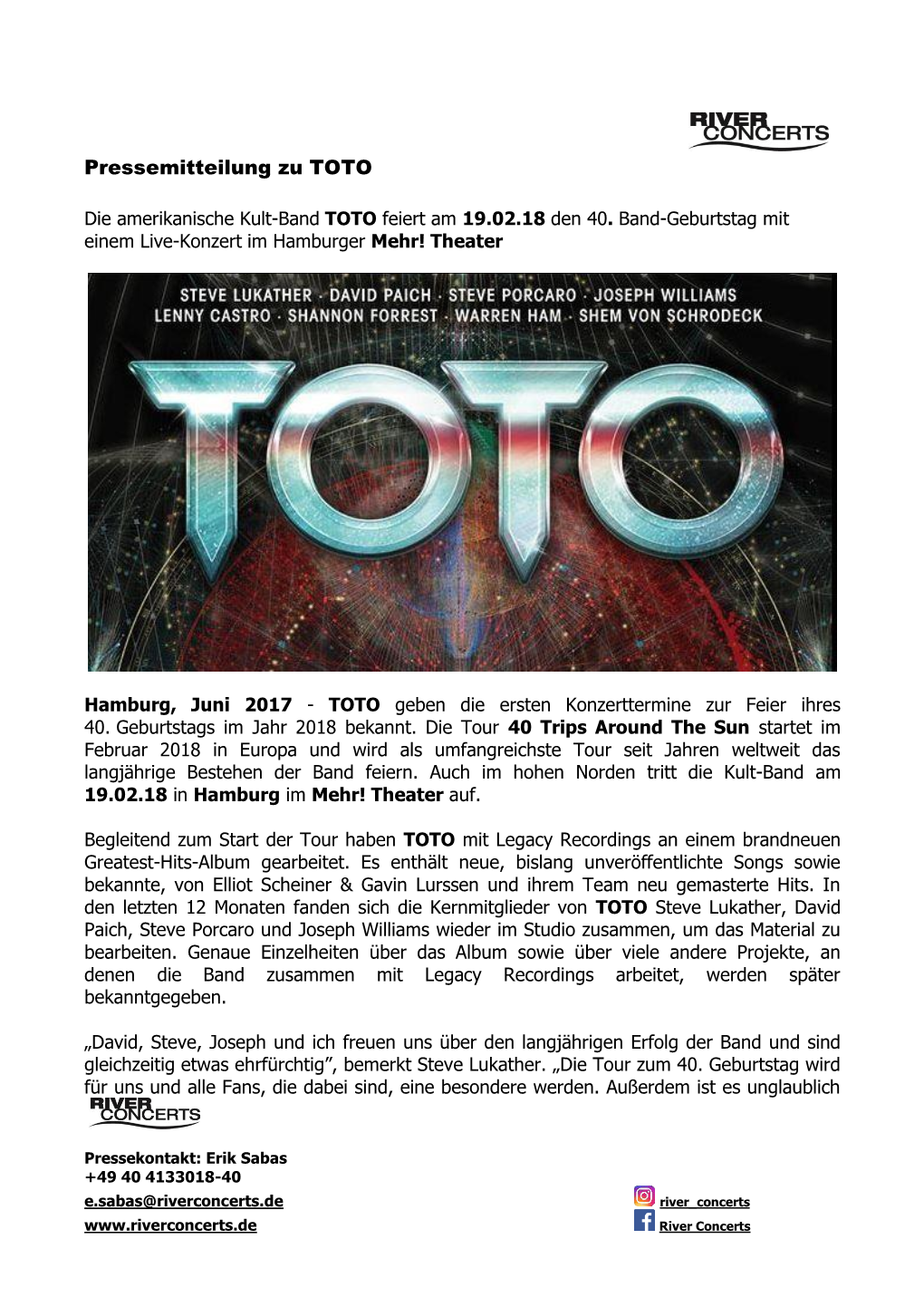 Pressetext Toto