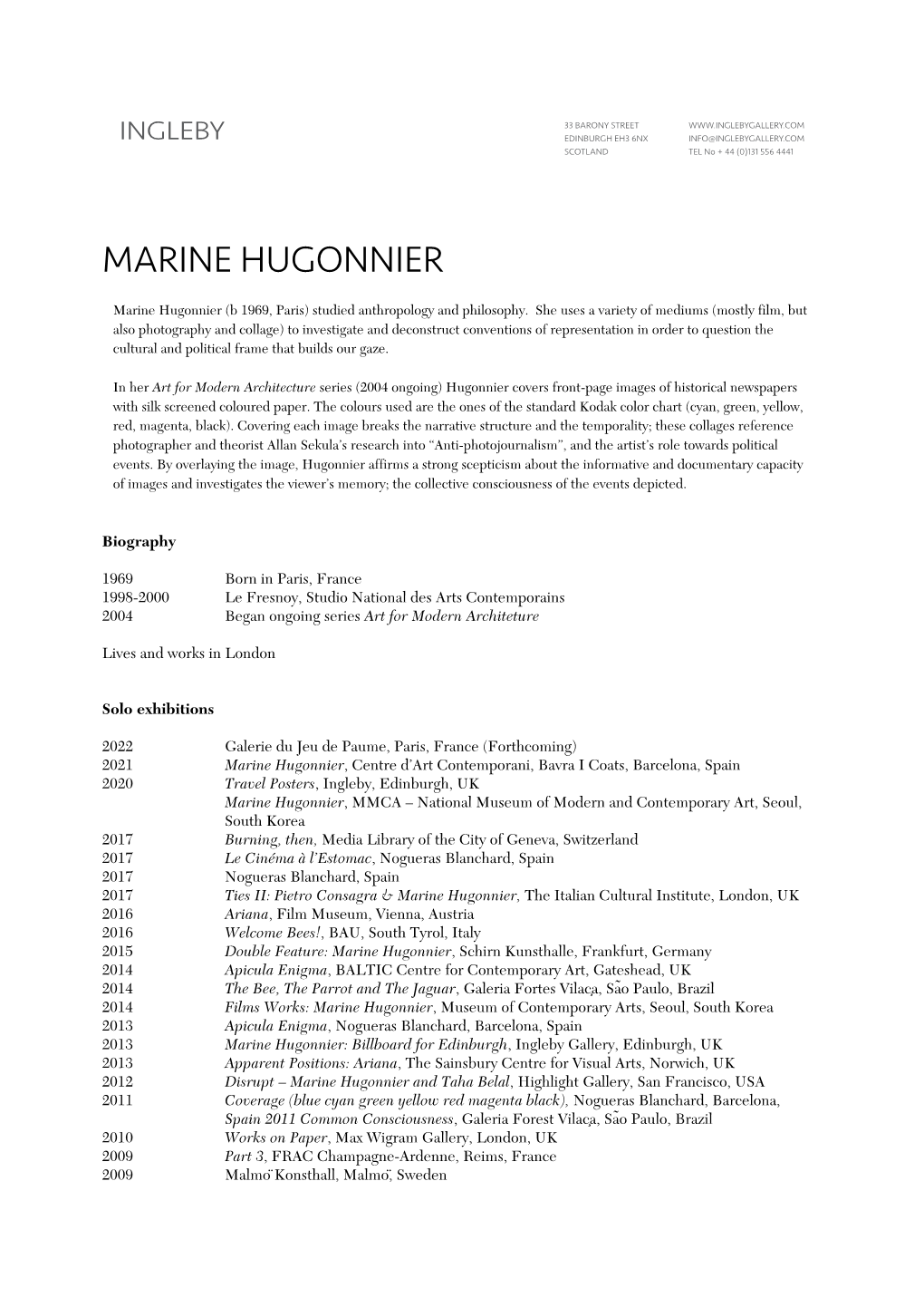 Marine Hugonnier