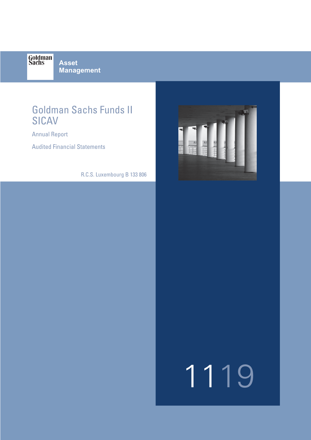 Goldman Sachs Funds II SICAV Annual Report