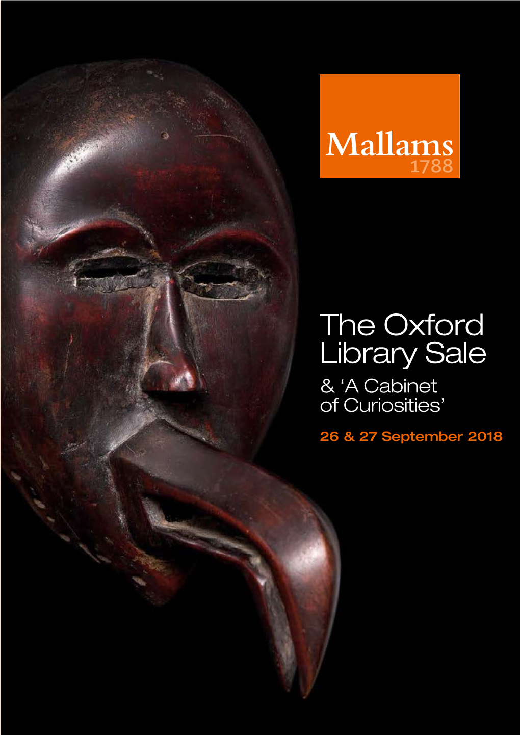 1788 Mallams Oxford Library 26Th-27Th September Pages.Qxp Layout 1 18/09/2018 08:08 Page 1