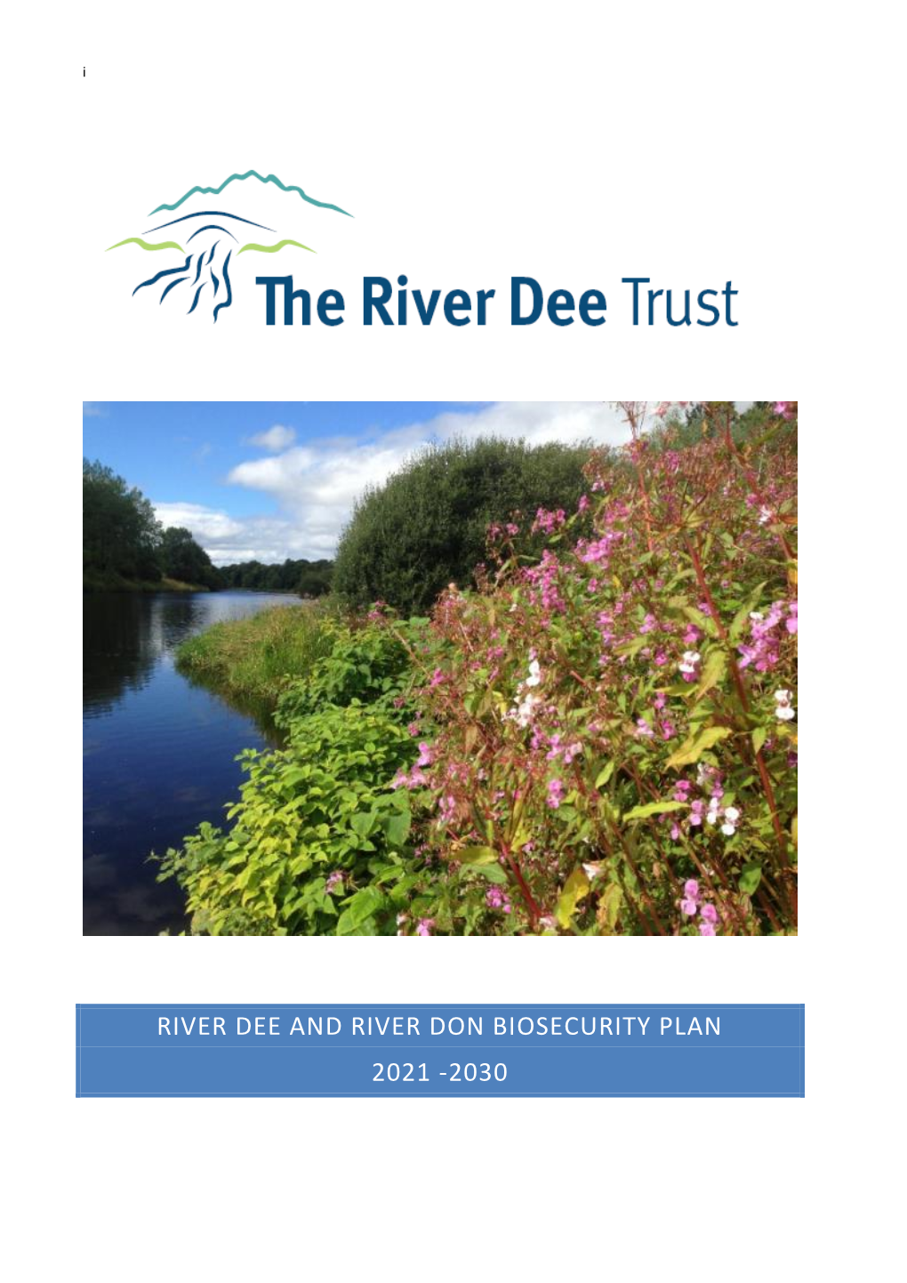 River Dee and River Don Biosecurity Plan 2021 -2030