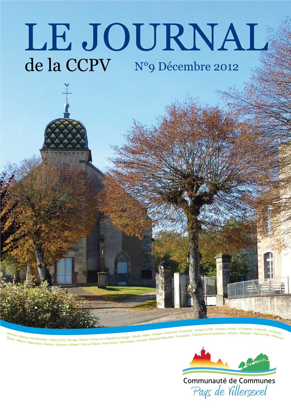 De La CCPV N°9 Décembre 2012