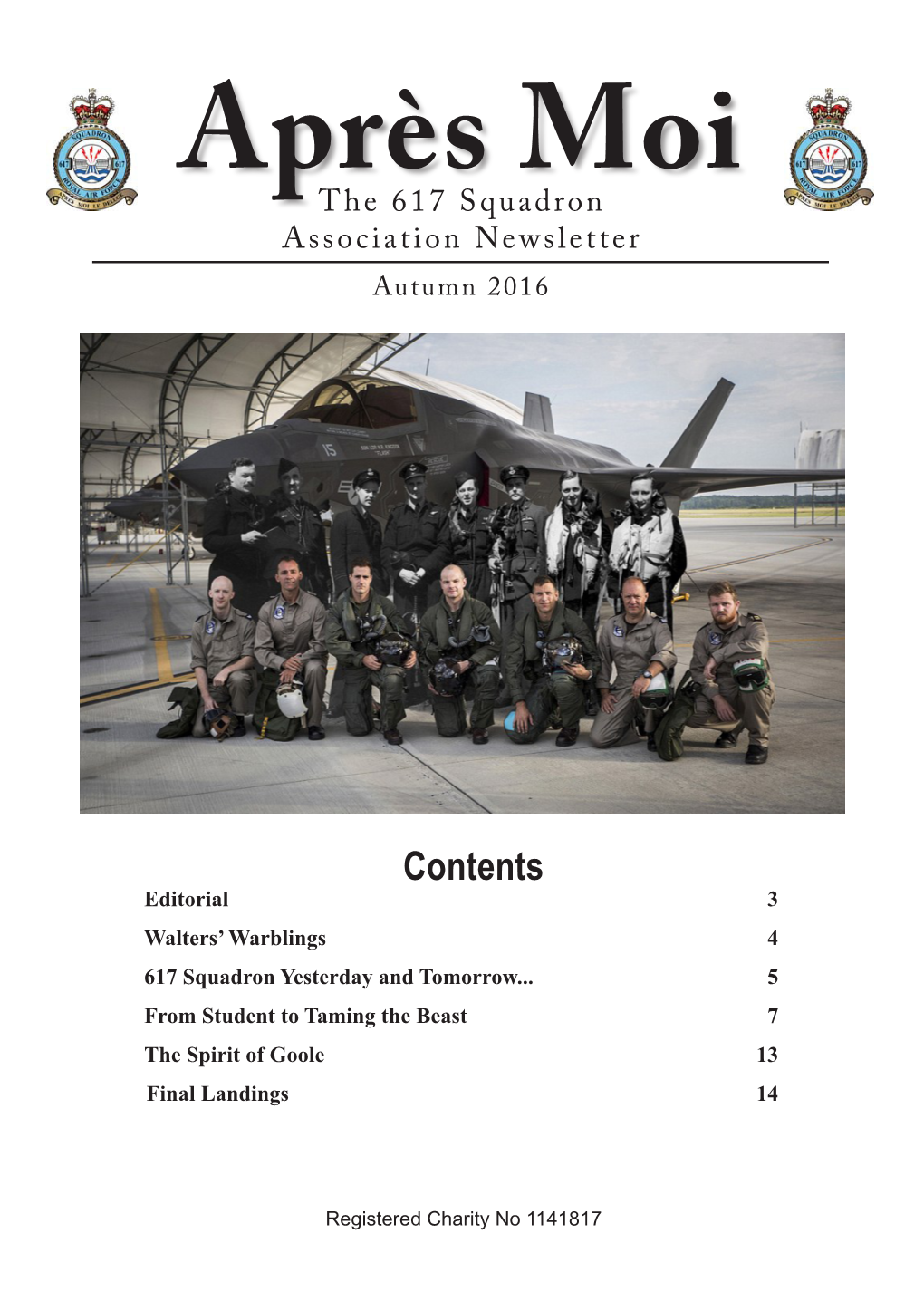 617 Squadron Moi Association Newsletter Autumn 2016