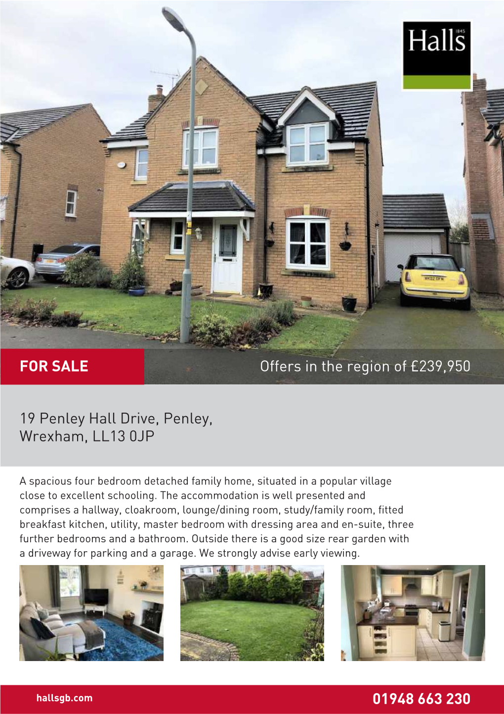 19 Penley Hall Drive, Penley, Wrexham, LL13 0JP