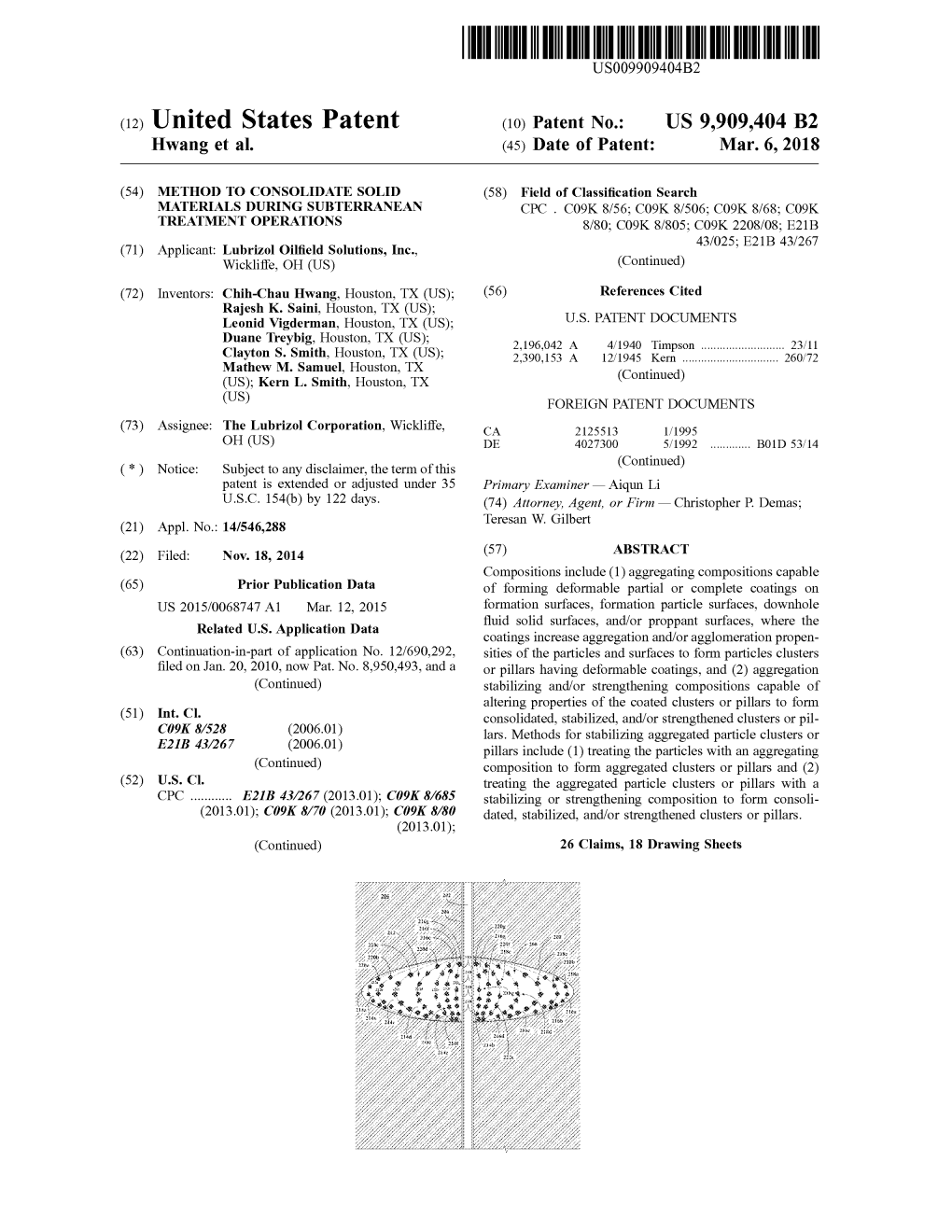 THAT ARE NOT COLULUITOUS009909404B2 (12 ) United States Patent ( 10 ) Patent No