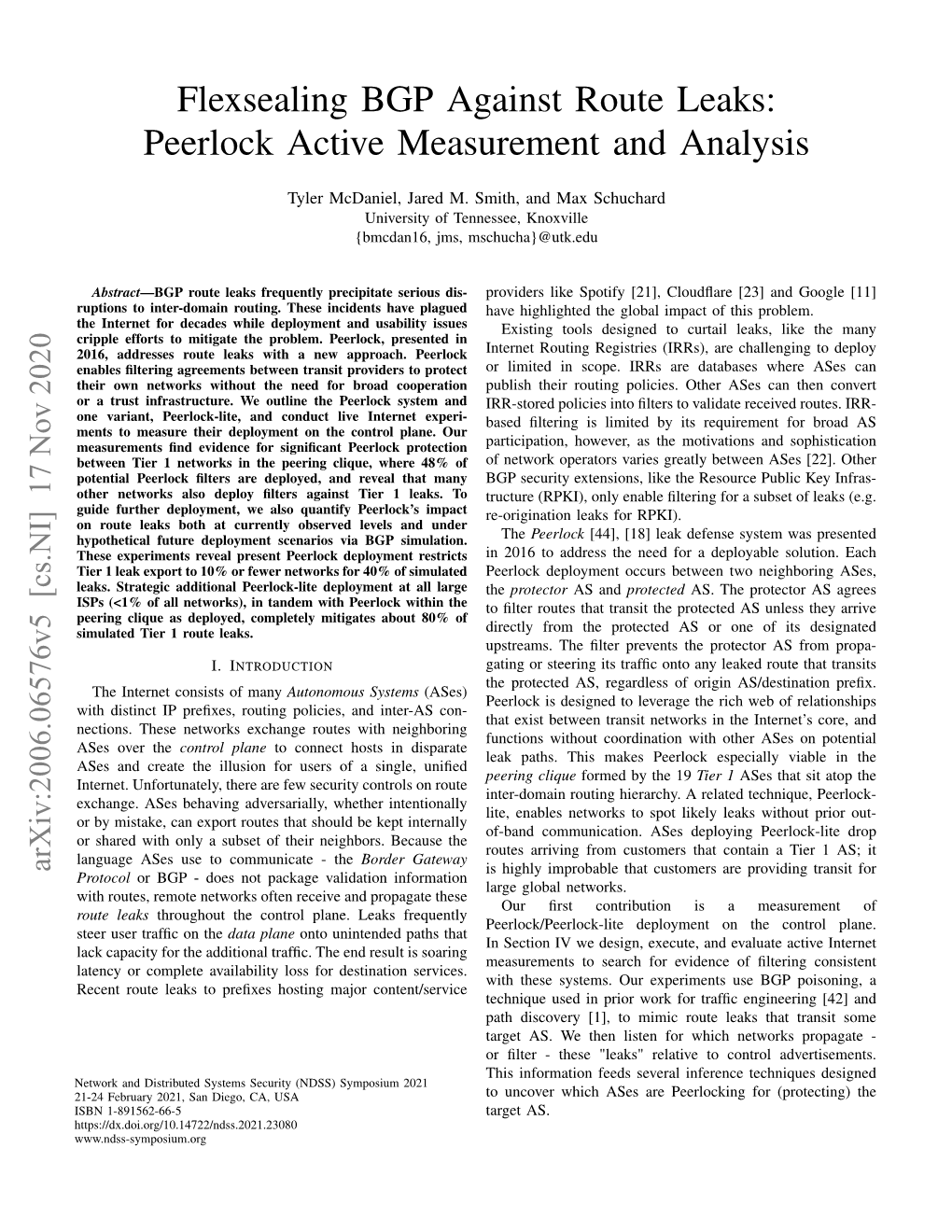 Flexsealing BGP Against Route Leaks: Peerlock Active Measurement and Analysis