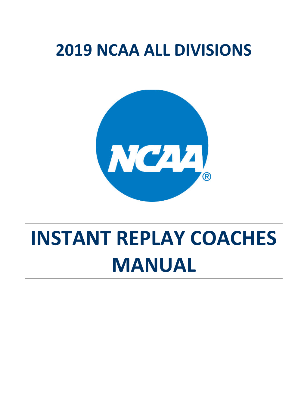NCAA Instant Replay