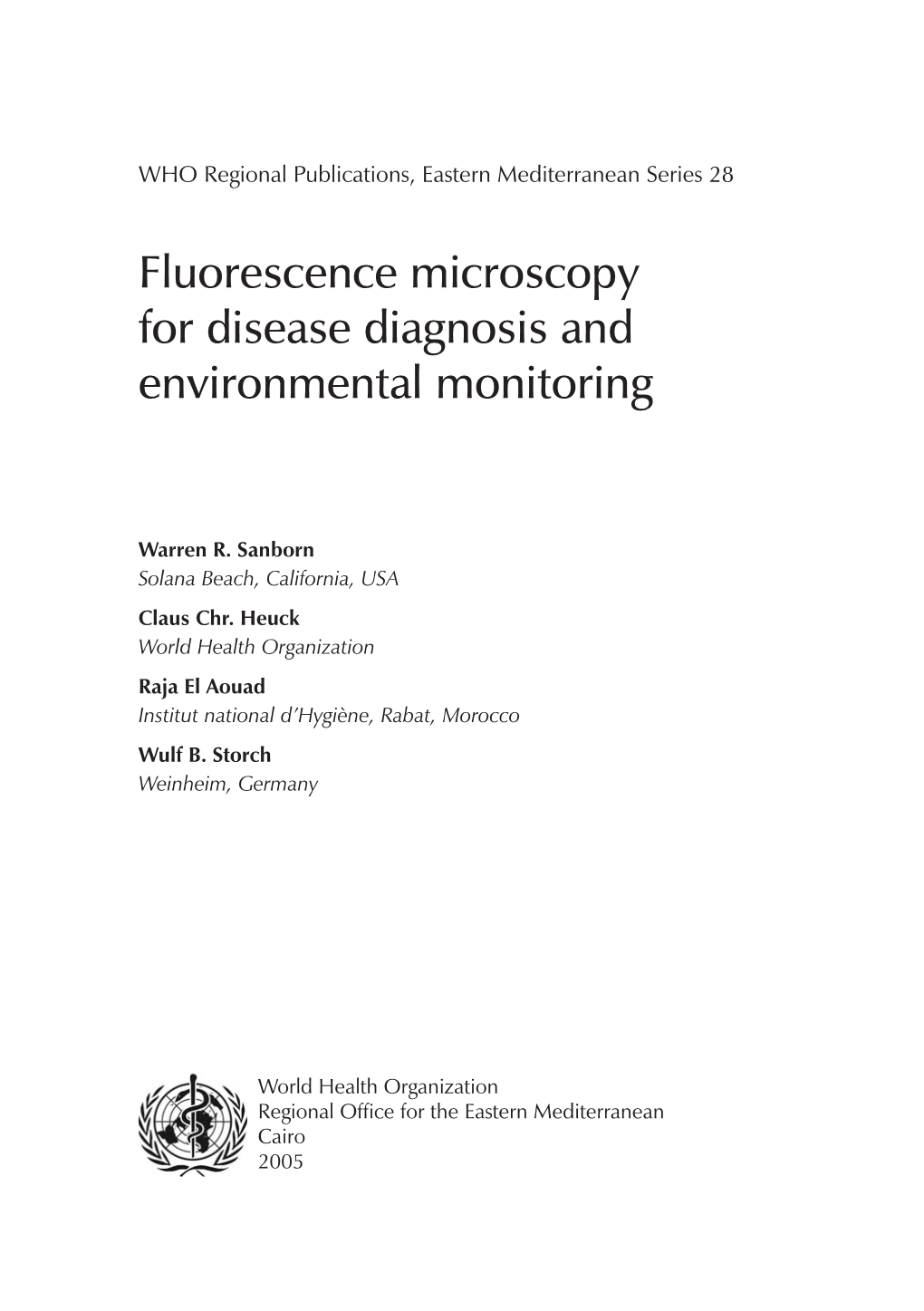 Fluorescence Microscopy for Disease Diagnosis and Environmental Monitoring