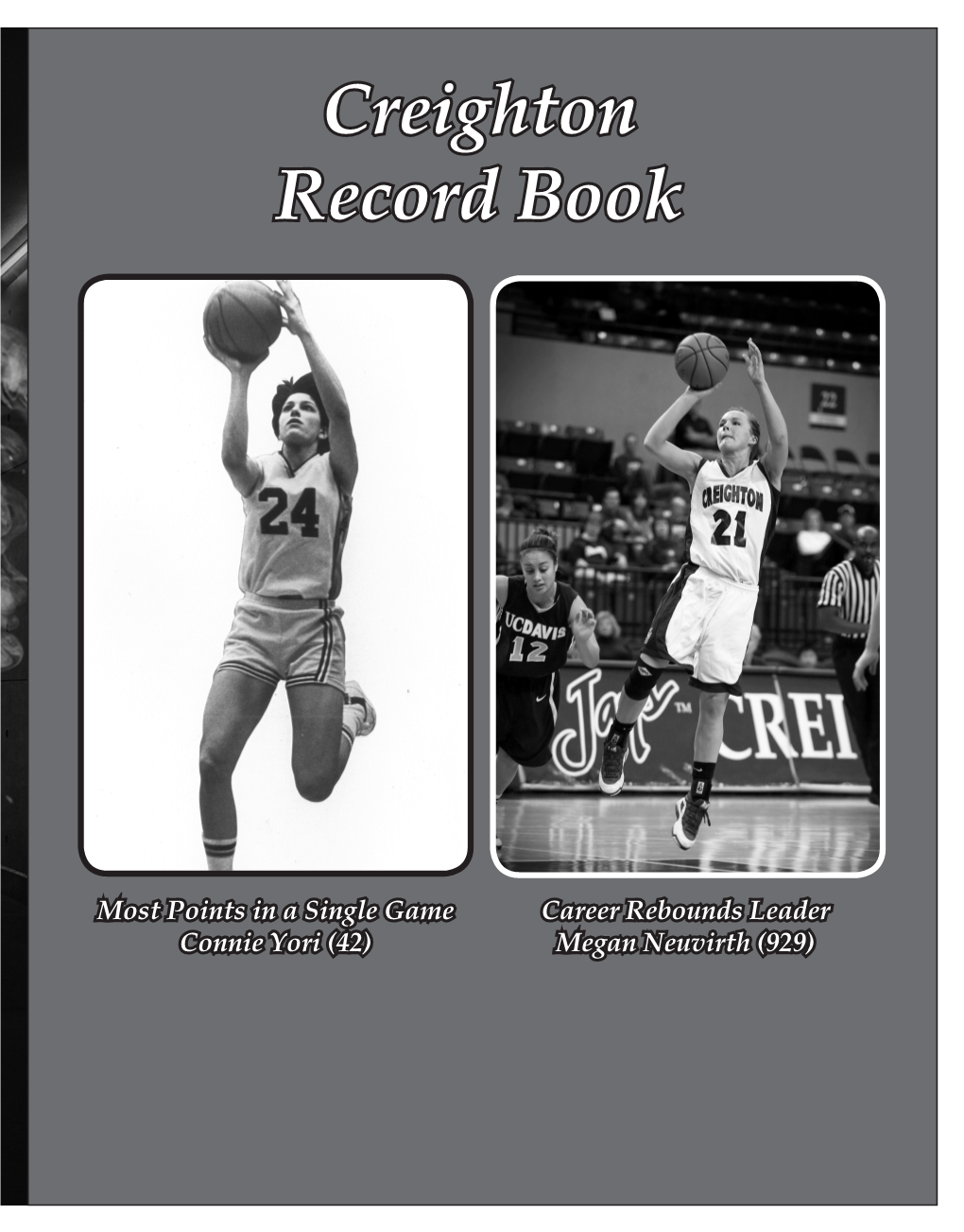 Creighton Record Book Divider Creighton Record Book
